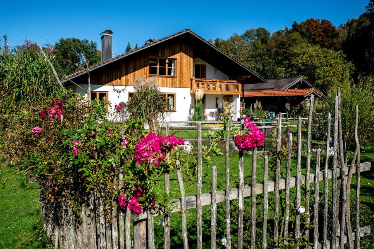 Apartamento Haus Heufelder Bad Heilbrunn Exterior foto