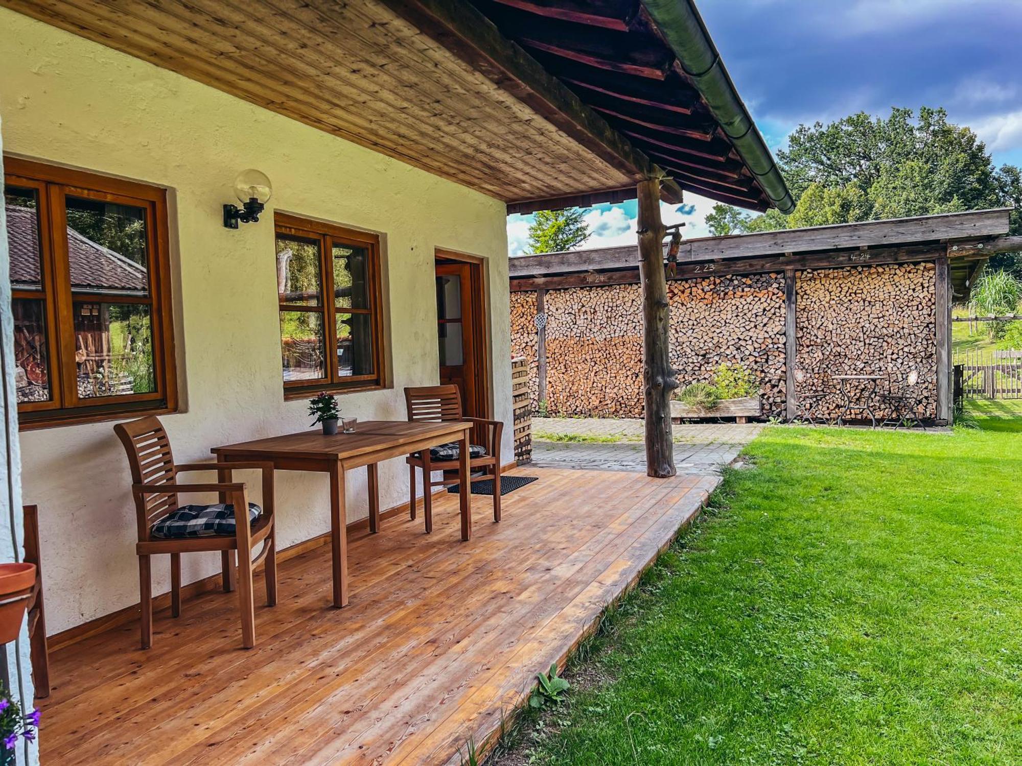 Apartamento Haus Heufelder Bad Heilbrunn Exterior foto